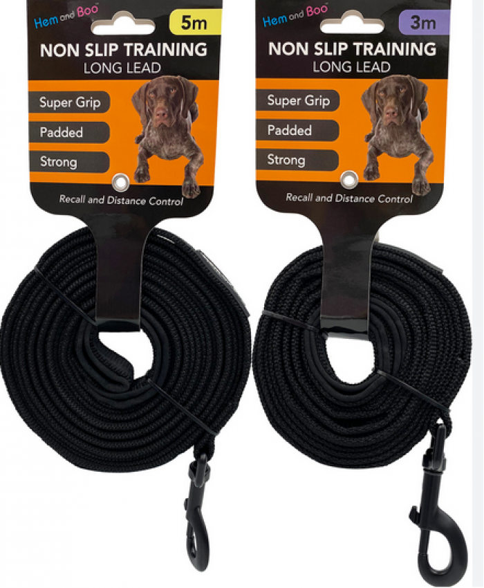 Hem and Boo Non Slip Training Long Lead